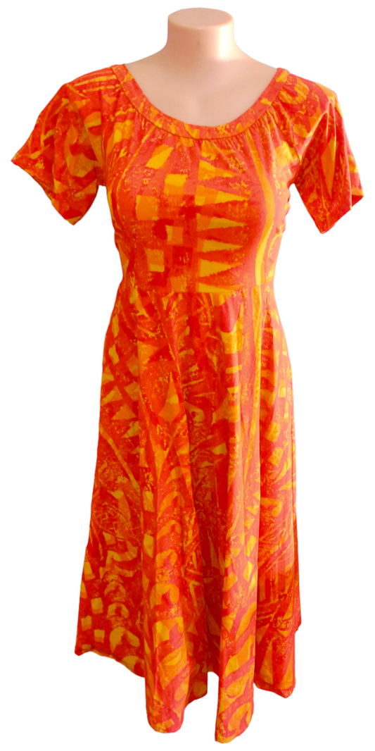 Eva Manea Dress Orange Red 20