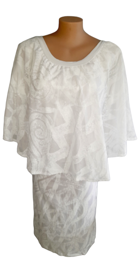 Fa'alele Dress White 22