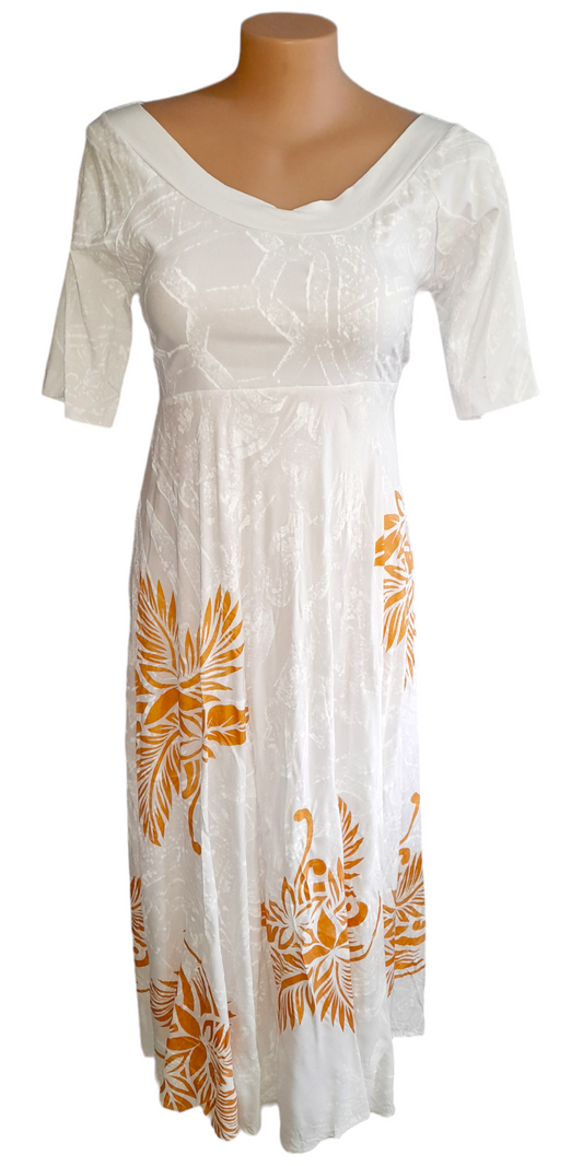Siva Manea Dress  White Gold 18