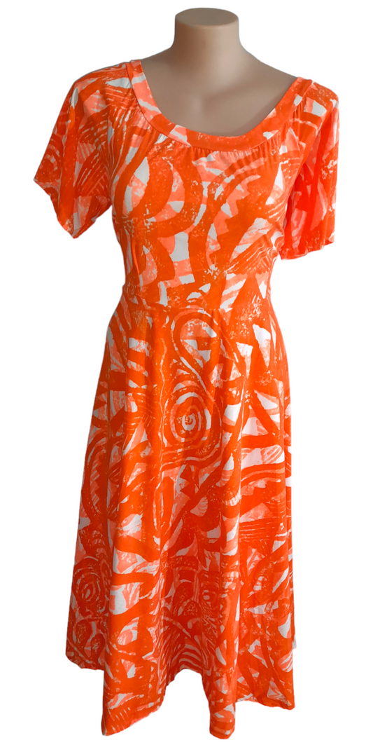 Eva Manea Dress Orange 26
