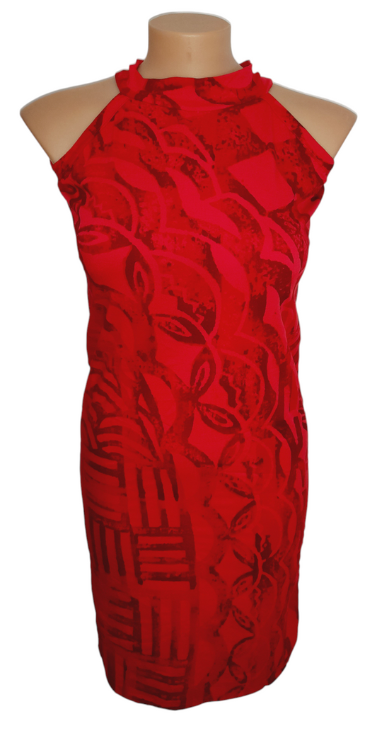 Manea Mavis Dress Red 14