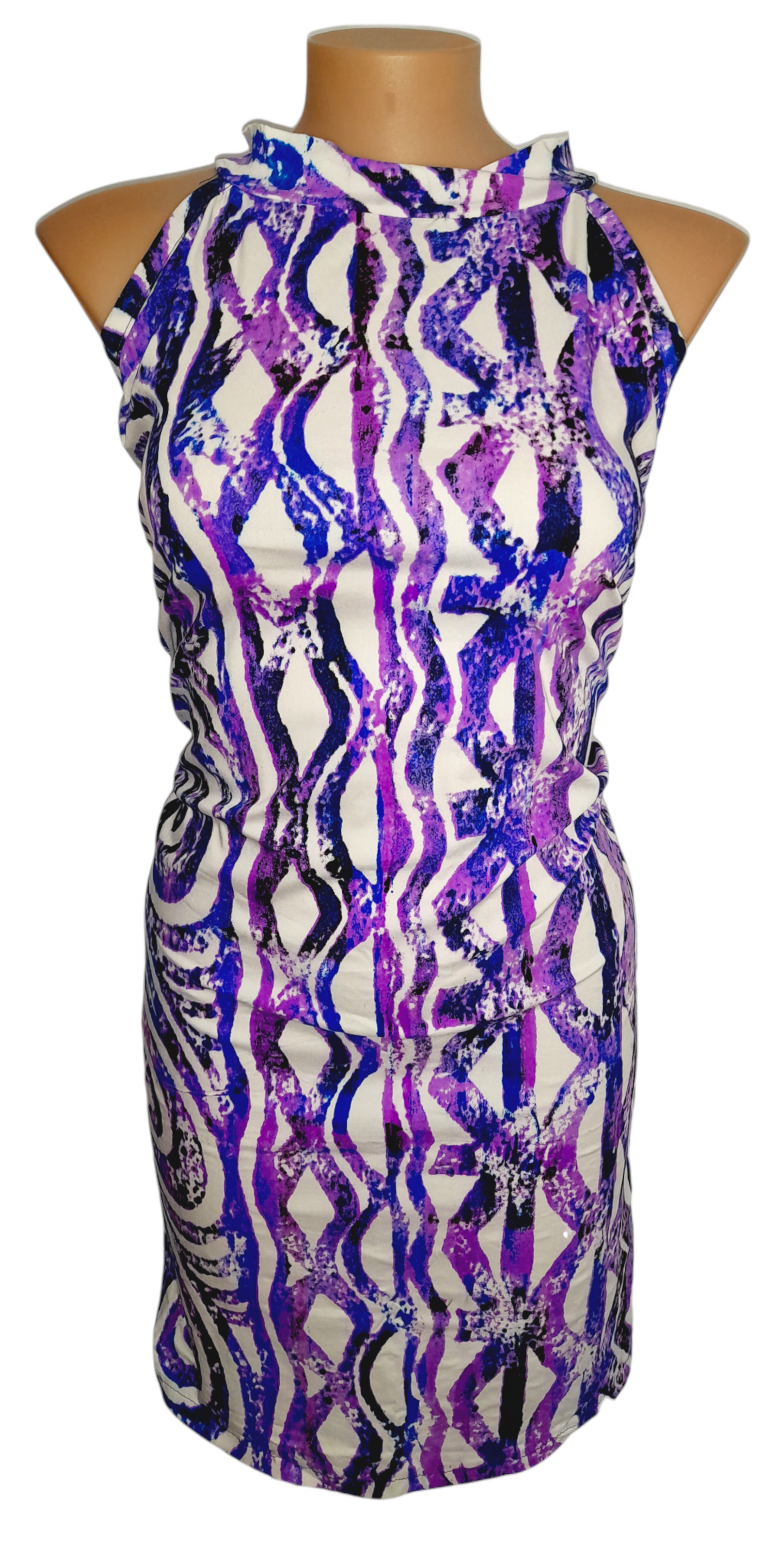 Manea Mavis Dress Purple Blue 20