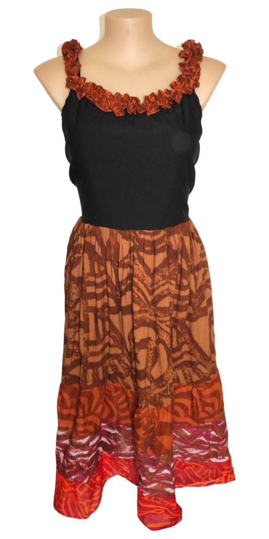 Manea Tyliah Dress Black Brown 24