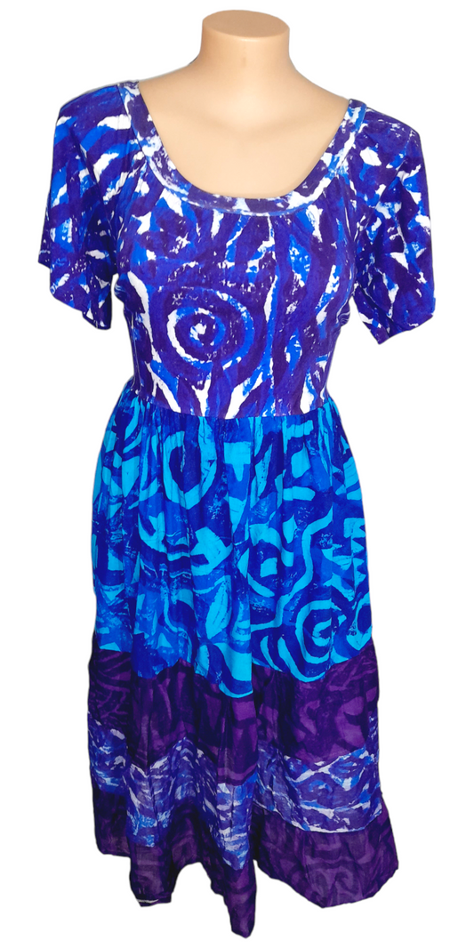 Tapita Dress Blue Purple 26