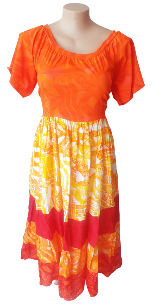 Tapita Dress Orange 22