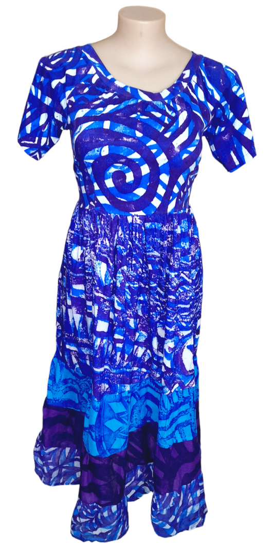 Tapita Dress Blue Purple 20