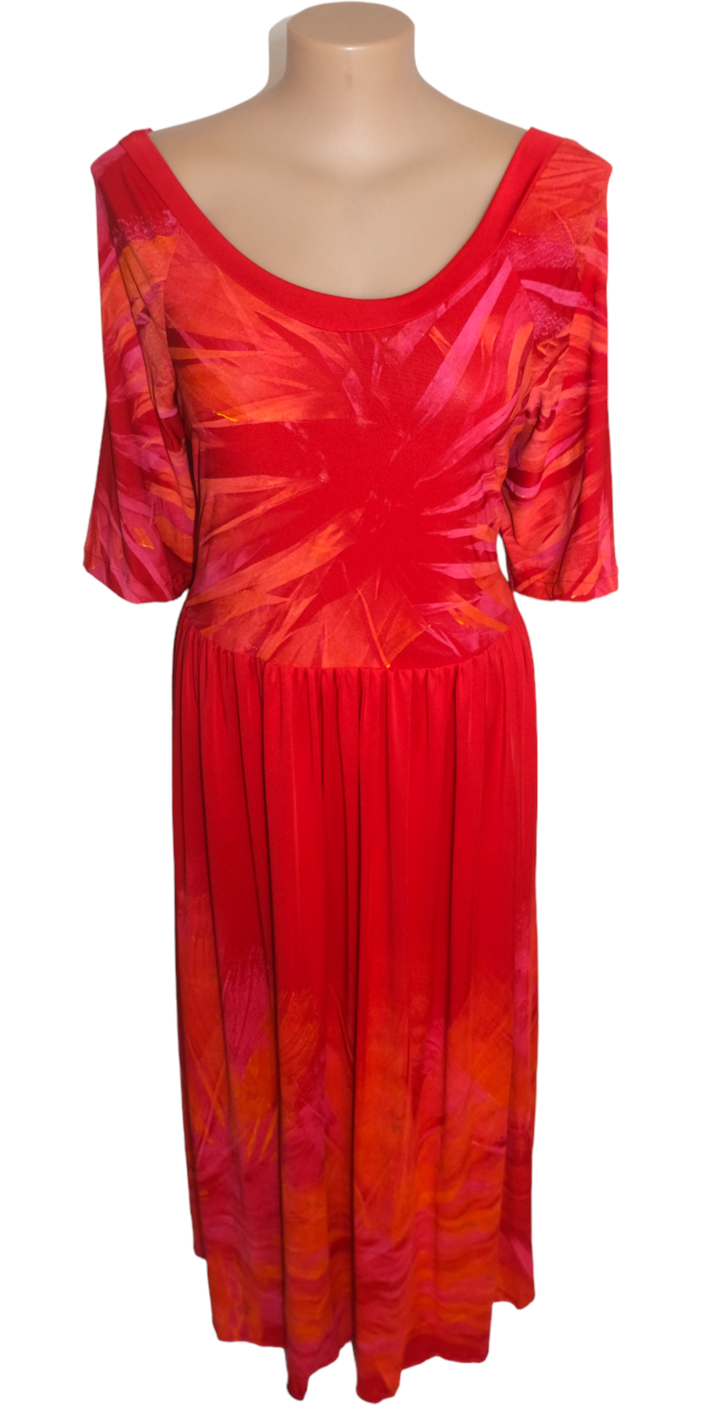 Eva Maxi Dress Red - 22