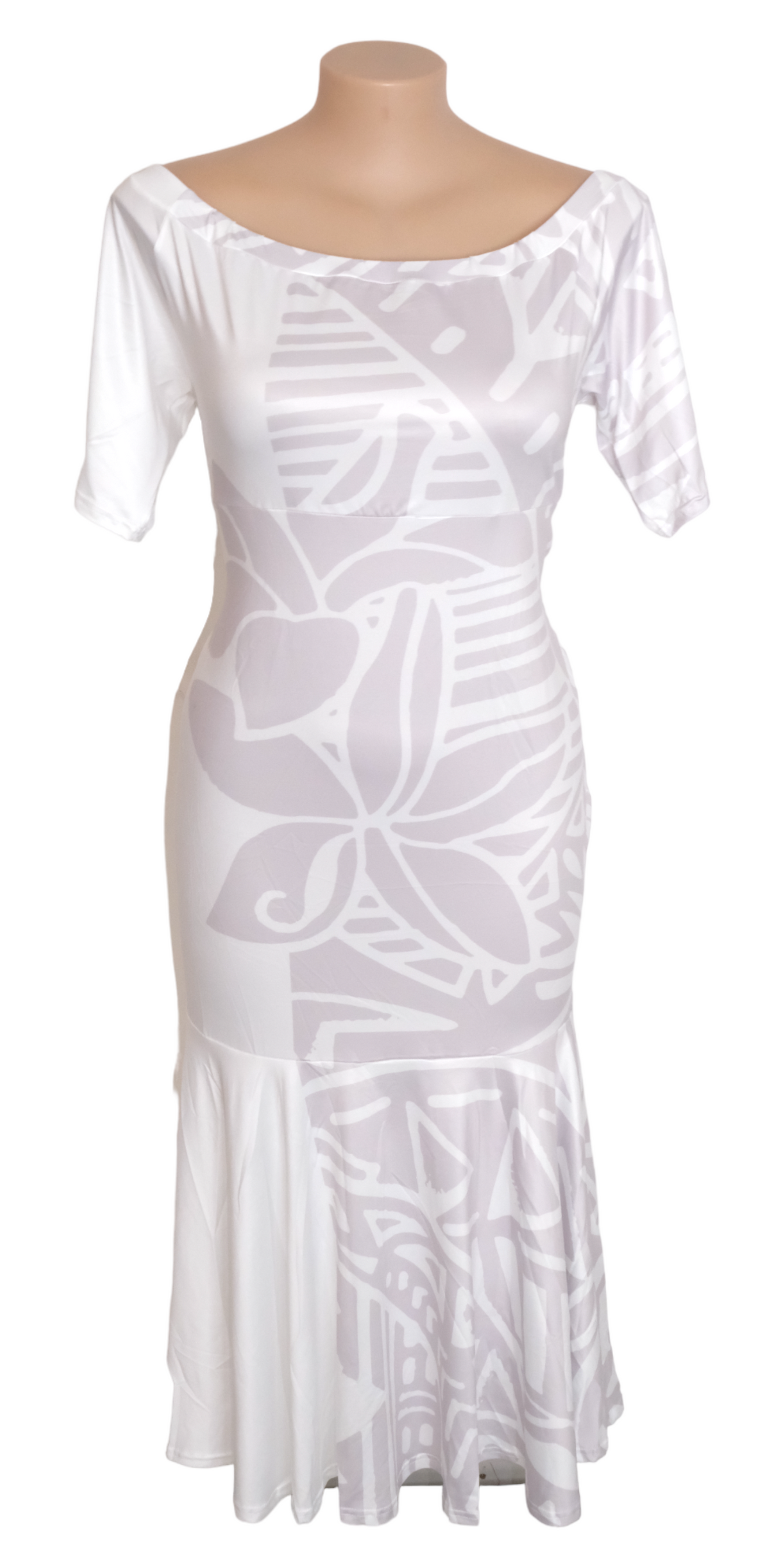 Vania Maxi Mermaid Dress White 18 / 20 / 22