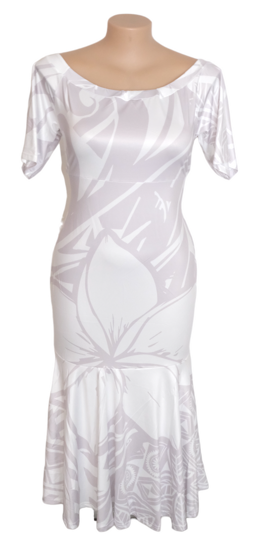 Vania Maxi Mermaid Dress White 18 / 20